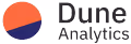Dune Analytics blockchain data platform logo